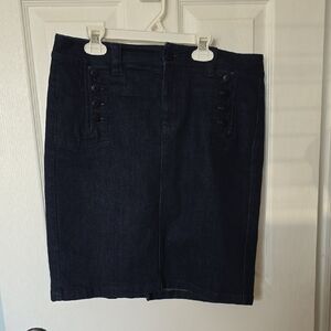 Lauren Ralph Lauren Classic Denim Skirt
